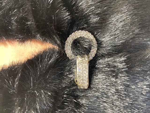 Kısa Kollu Broş Detaylı Gelin Etol Kürk Bolero Kısa Kollu Broş Detaylı Gelin Etol Kürk Bolero