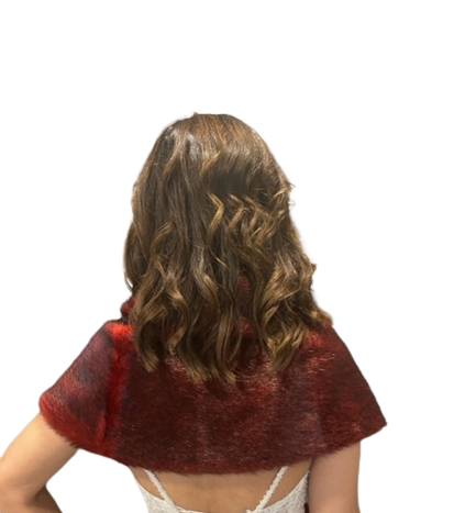 Kristal Taşlı Broşa Sahip Gelin Etol Kürk Bolero Kristal Taşlı Broşa Sahip Gelin Etol Kürk Bolero